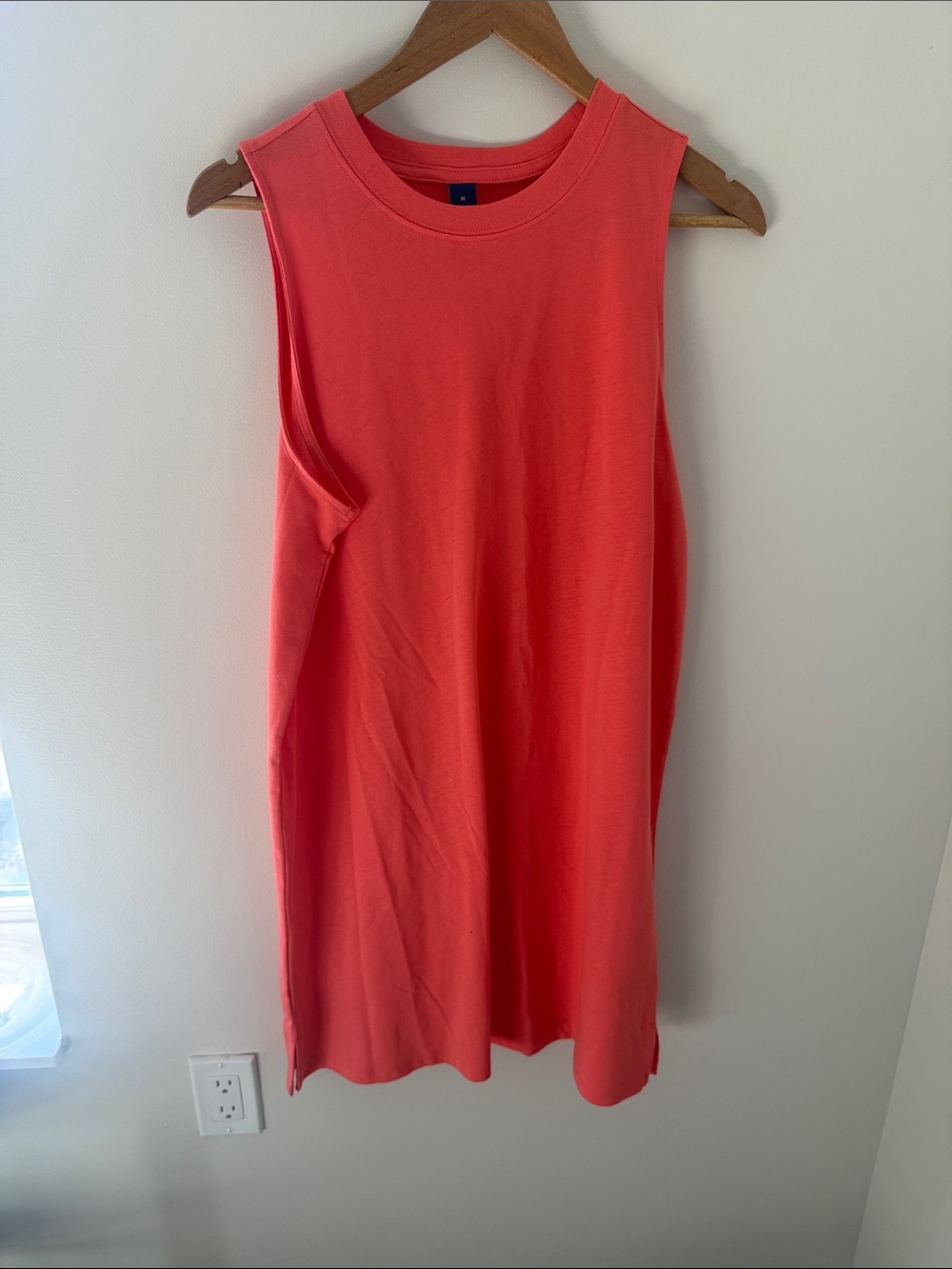 Old Navy Coral Sleeveless Tank Dress